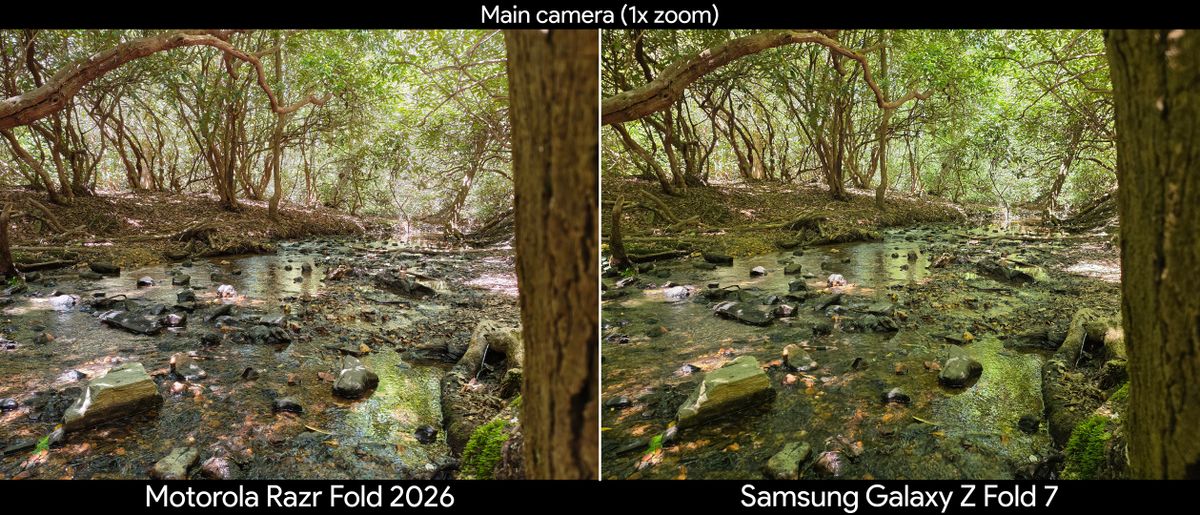 Comparing camera quality between the Motorola Razr Fold 2026 and Samsung Galaxy Z Fold 7