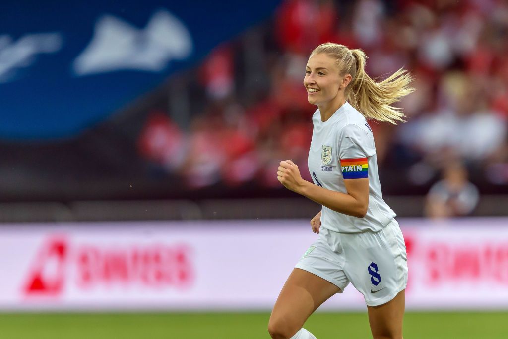 eah Williamson of England Looks on during the Women&#039;s International friendly match between Switzerland and England at Stadion Letzigrund on June 30, 2022 in Zurich , Switzerland