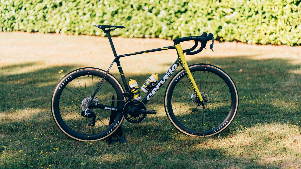 An unreleased Cervélo R5: Matteo Jorgenson's Tour de France bike