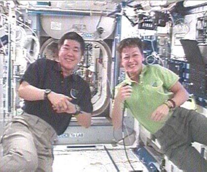 Station Astronauts Eager for Orbital Houseguests