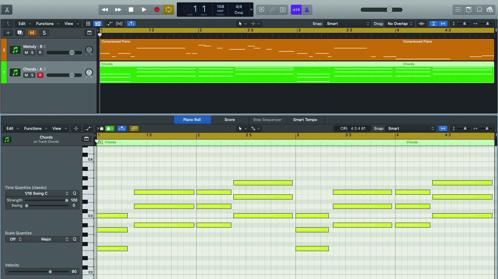 Chord Progression Melody