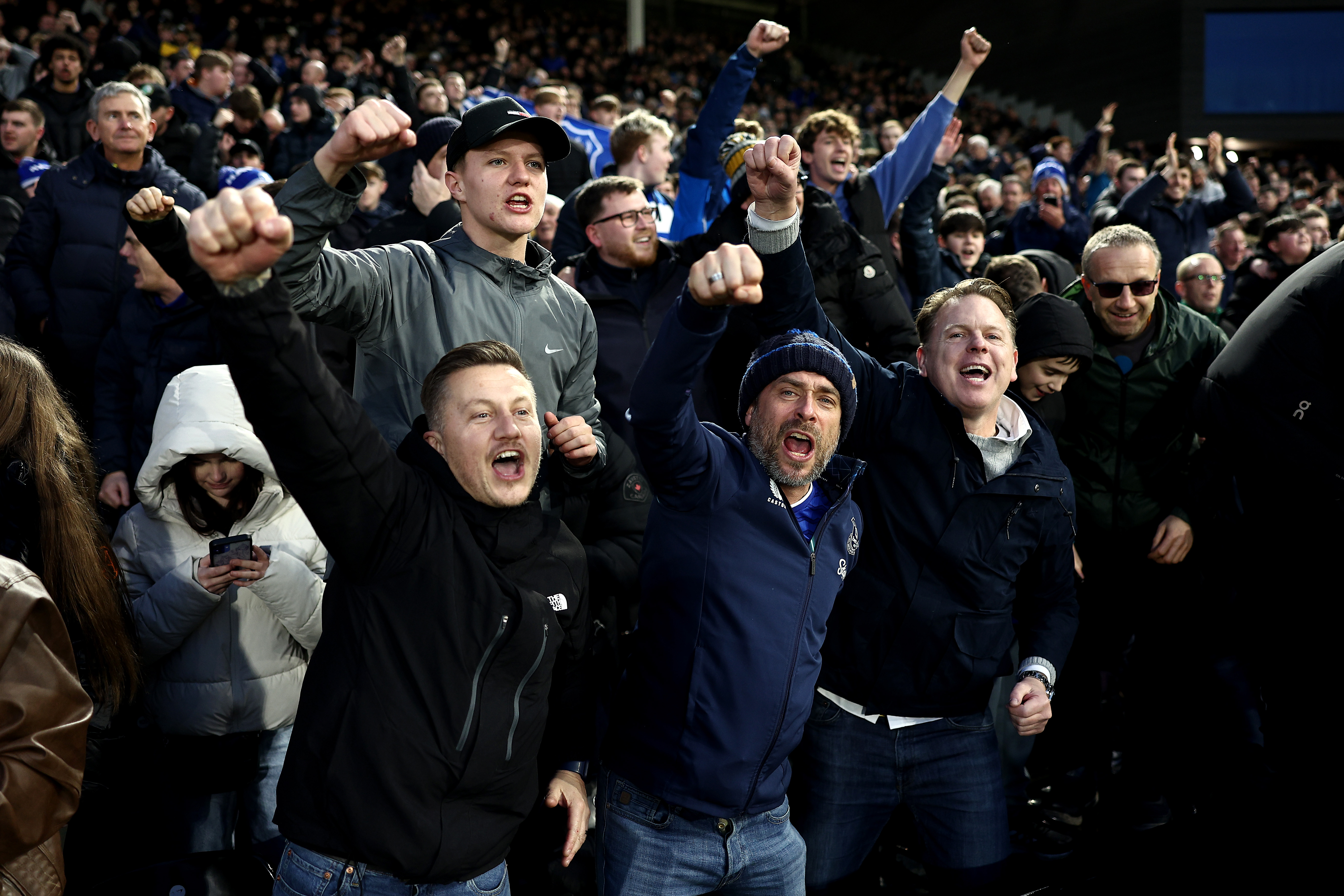Tickets for Everton's game with Chelsea are still available