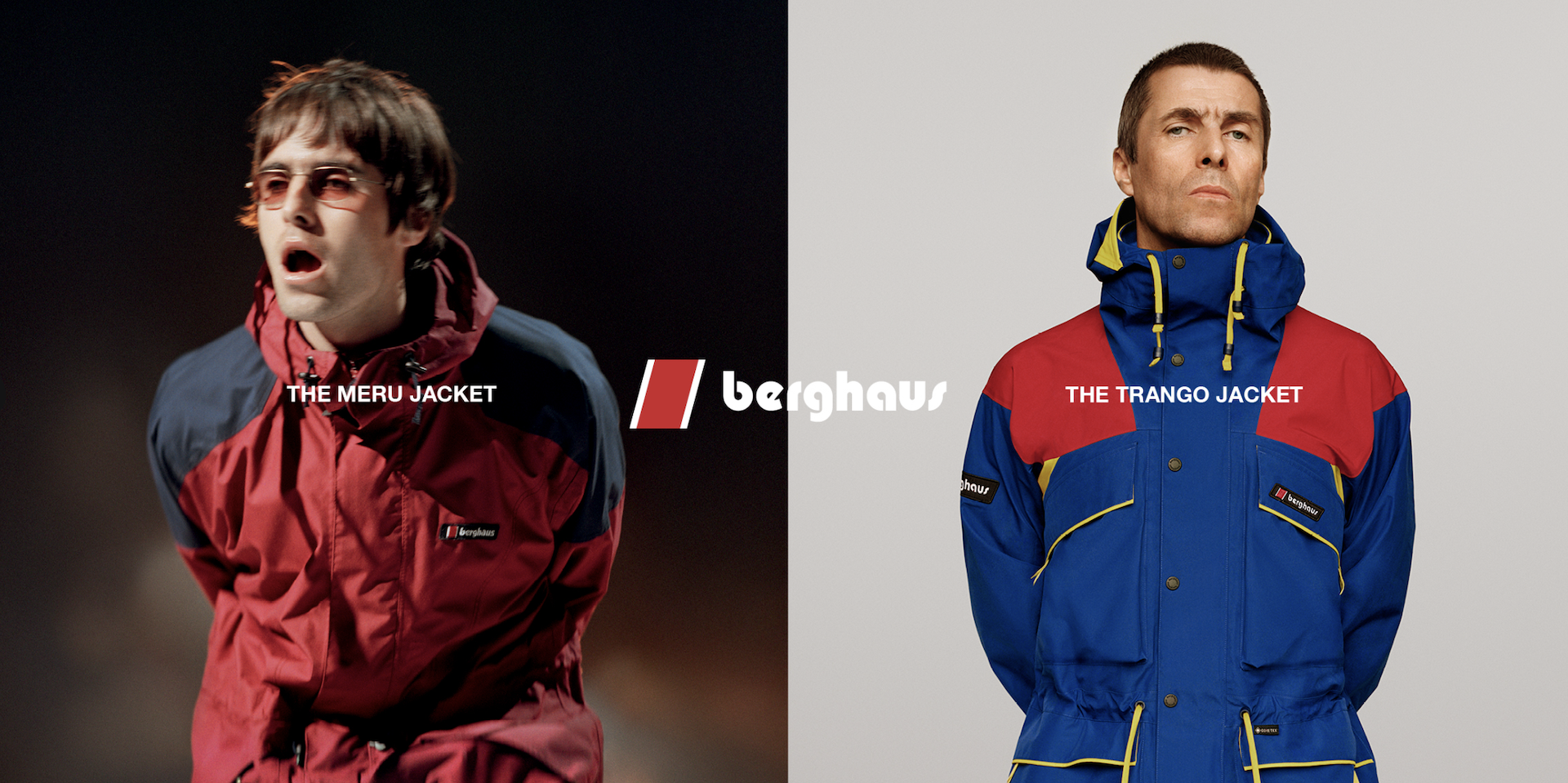 Liam Gallagher as part of the new Berghaus Concert Collection