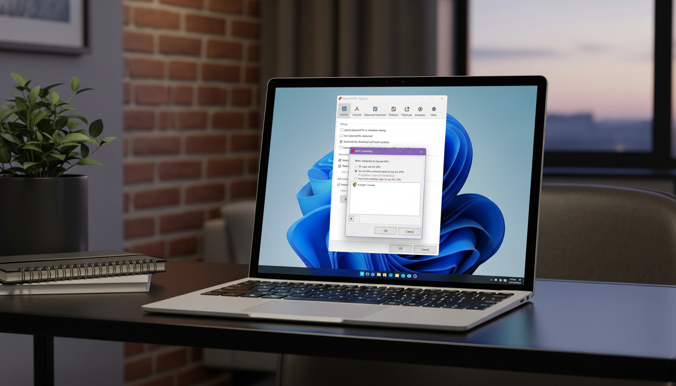 ExpressVPN split tunnelling on Windows