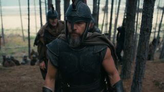 Matt Damon as Odysseus in The Odyssey. 