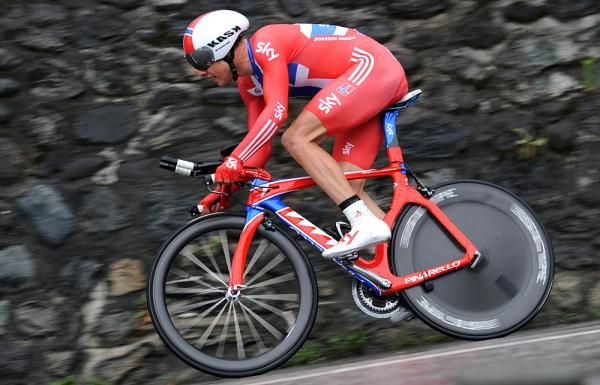 Edvald Boasson Hagen (Sky), Norwegian time trial champion, was third on the stage.