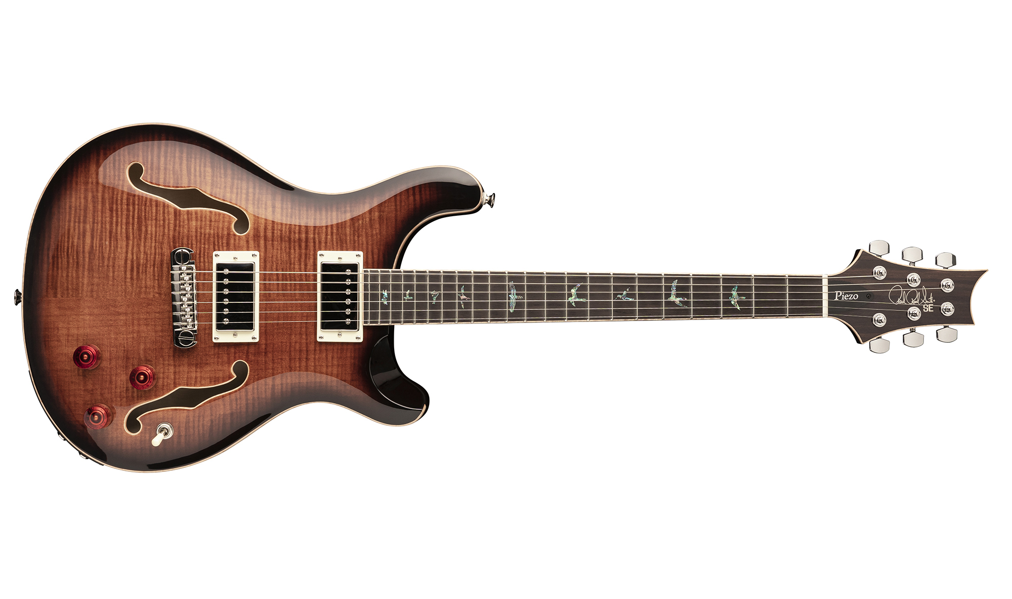 prs se hollowbody 11 piezo