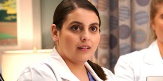 Grey's Anatomy Season 16 Beanie Feldstein as Tess the fake resident doctor ABC