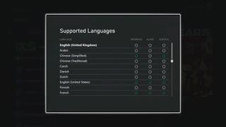 Xbox Store Supported Languages