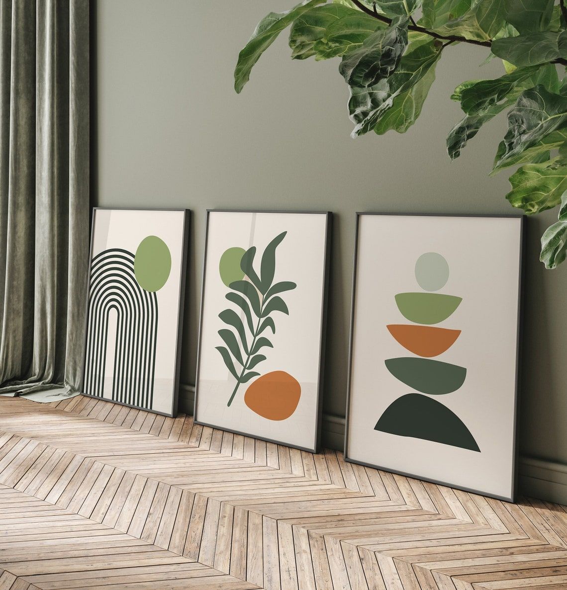 Boho-inspired art print