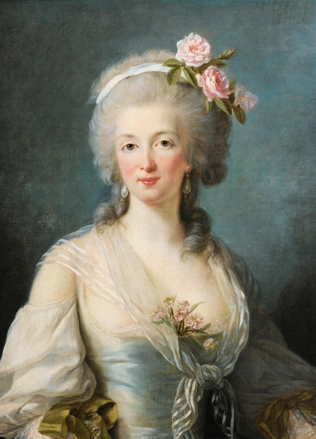A painting of Jeanne de la Motte