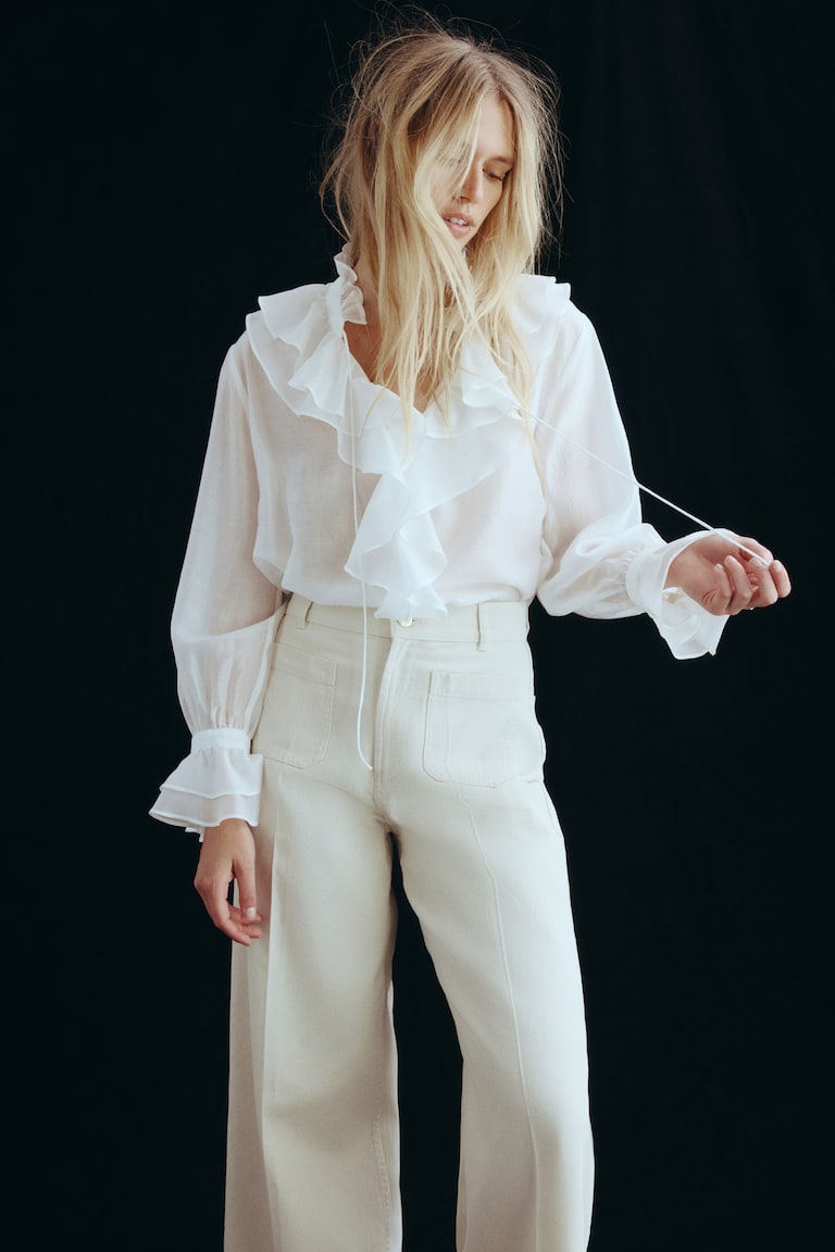 Flounced Blouse