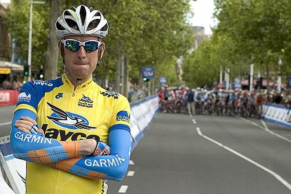 A street ahead of the rest: Englishman Brad Wiggins (Garmin-Slipstream) was a class above the rest and a deserved winner of the 2009 Jayco Herald Sun Tour.