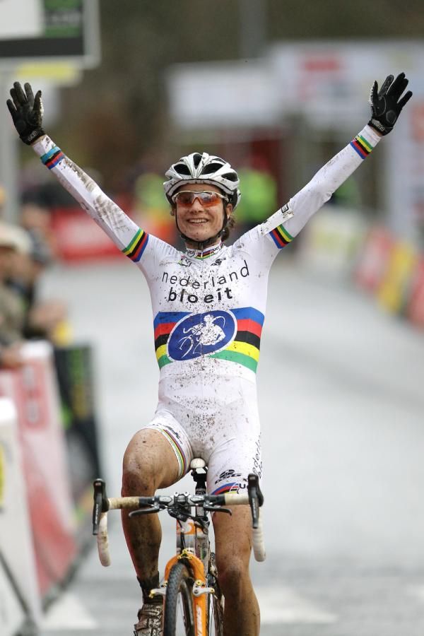World champion Marianne Vos (Nederland Bloeit)