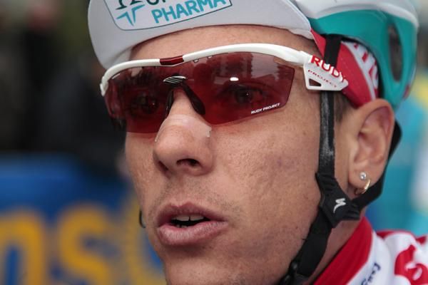 Philippe Gilbert (Omega - Pharma -Lotto) before the start