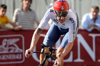 A silver in the time trial was a consolation after a disappointing 2013