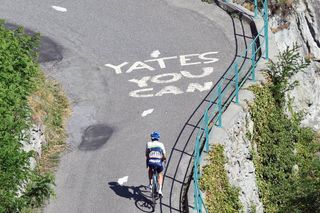 Simon Yates on stage eighteen of the 2015 Tour de France