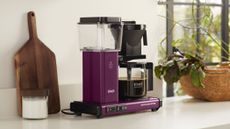 Best colors for kitchen appliances - a purple KitchenAid X Moccamaster collaboration