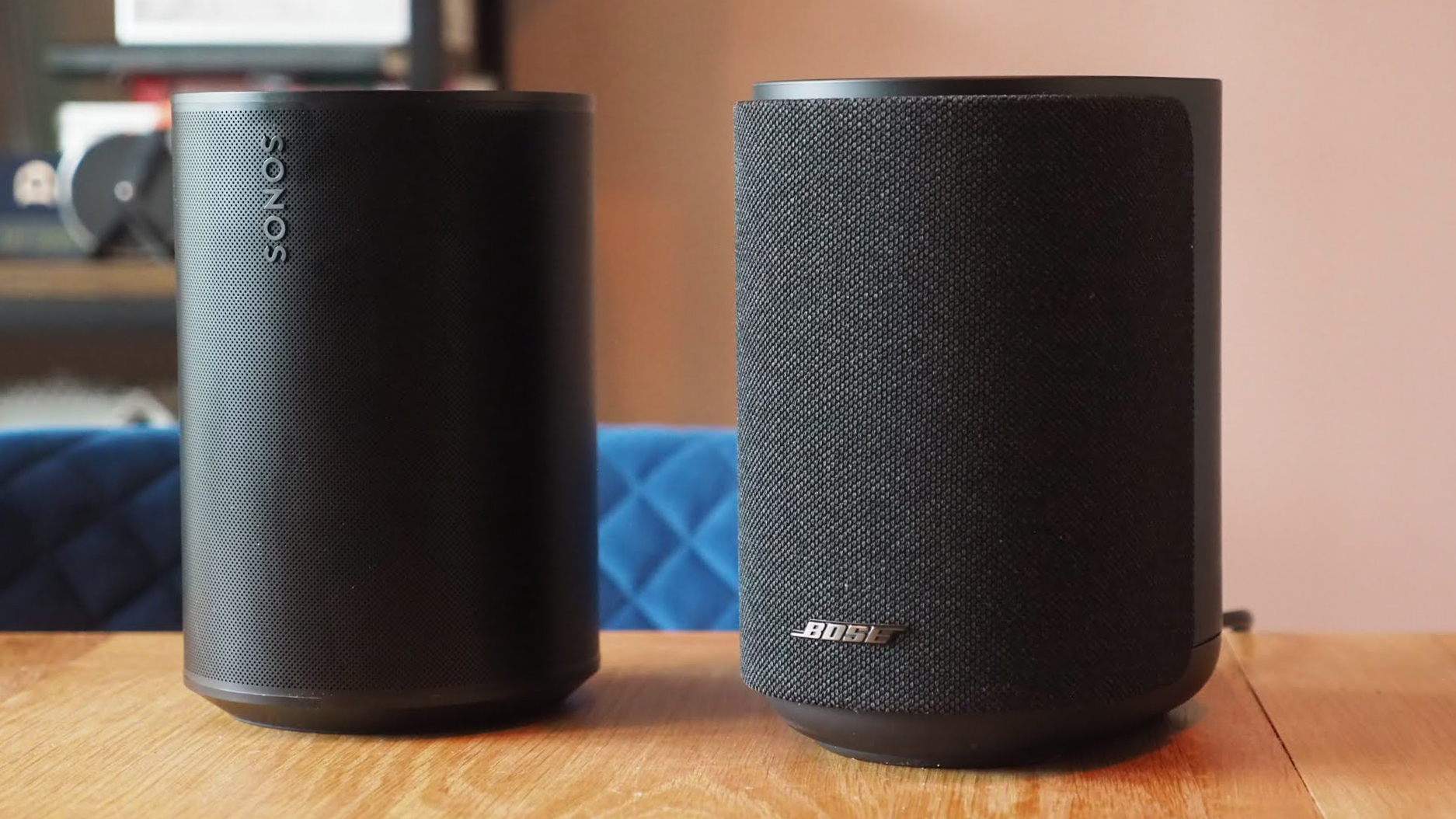 Sonos Era 100 (left) vs Bose LS Ultra Speaker (right)