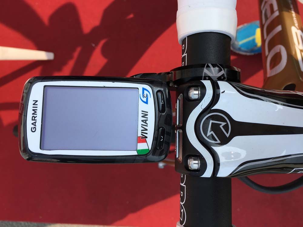 Team Sky use GArmin devices