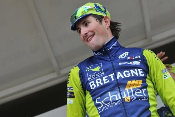 Mathieu Halleguen (Bretagne - Schuller) was most aggressive rider.