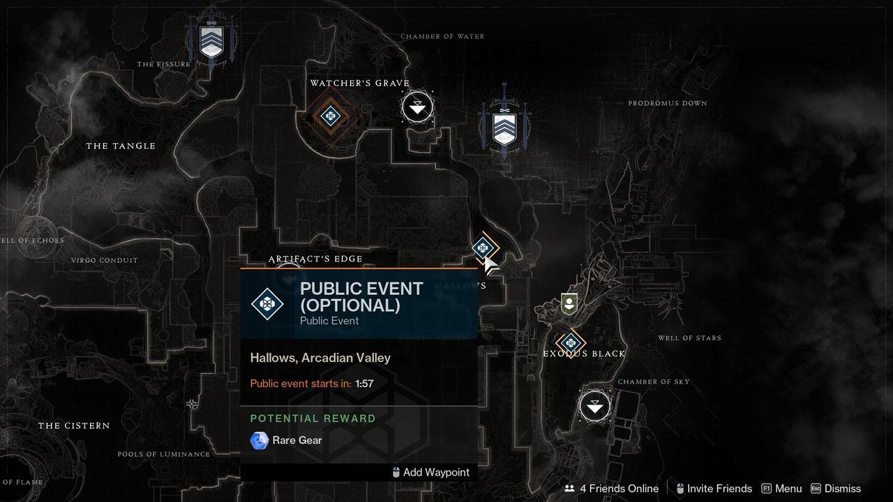 Destiny 2 Spectral Pages - Public events to farm