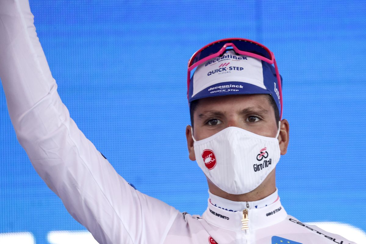Giro dItalia 2020 103rd Edition 11th stage Porto SantElpidio Rimini 182km 14102020 Joao Almeida POR Deceuninck Quick Step photo Luca BettiniBettiniPhoto2020