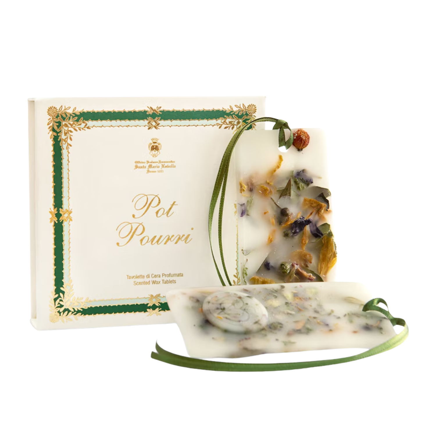 A set of potpourri wax tablets