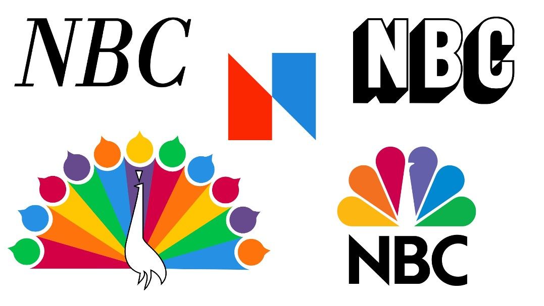 Selection of NBC logos