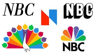 Selection of NBC logos