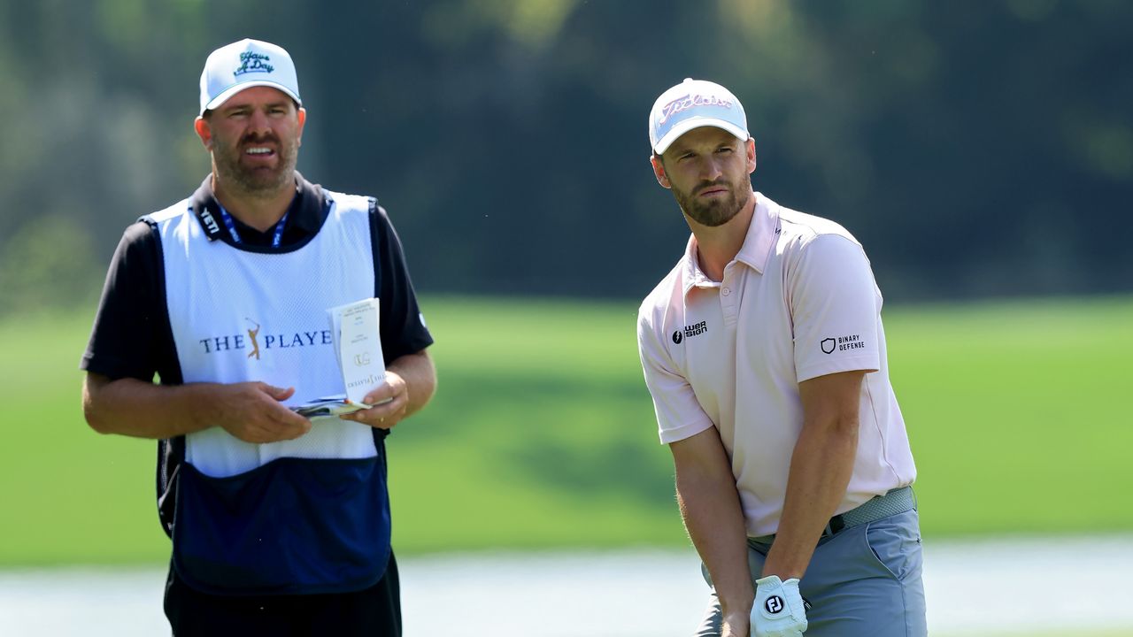 John Ellis and Wyndham Clark at The Players Championship