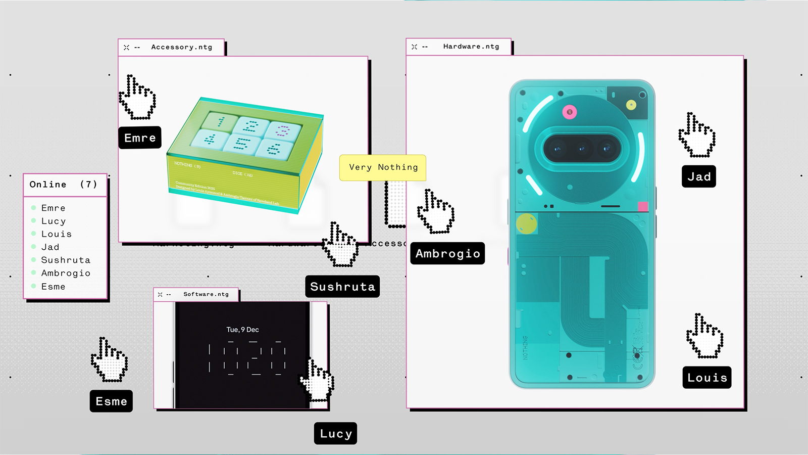 Nothing CE, a green phone