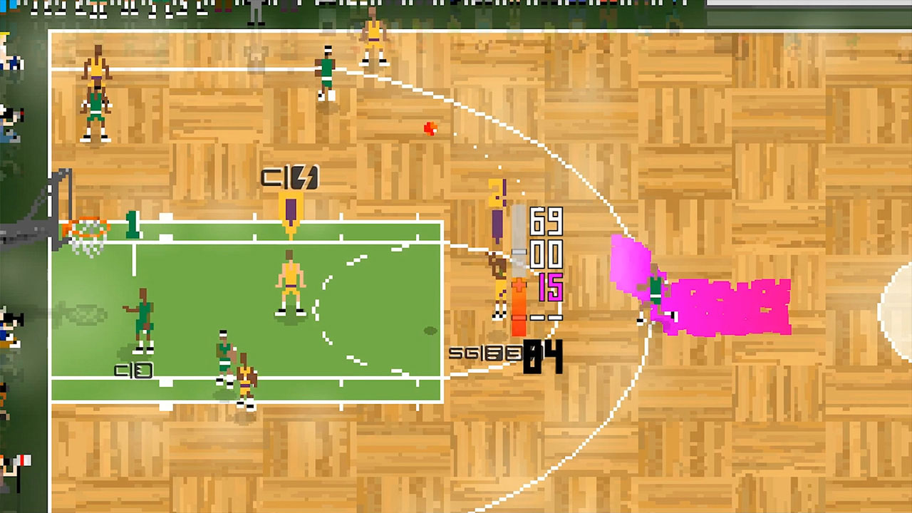 Pixel art basketball