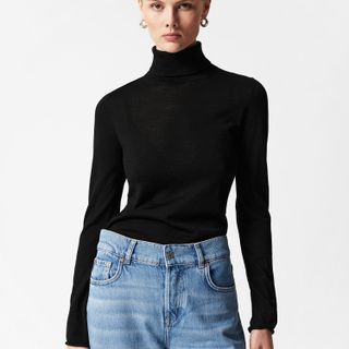 & Other Stories Merino Turtleneck Jumper