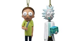 Rick and Morty Christmas Tree Ornaments