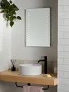 John Lewis & Partners Pixel Wall Mounted Illuminated Bathroom Mirror
