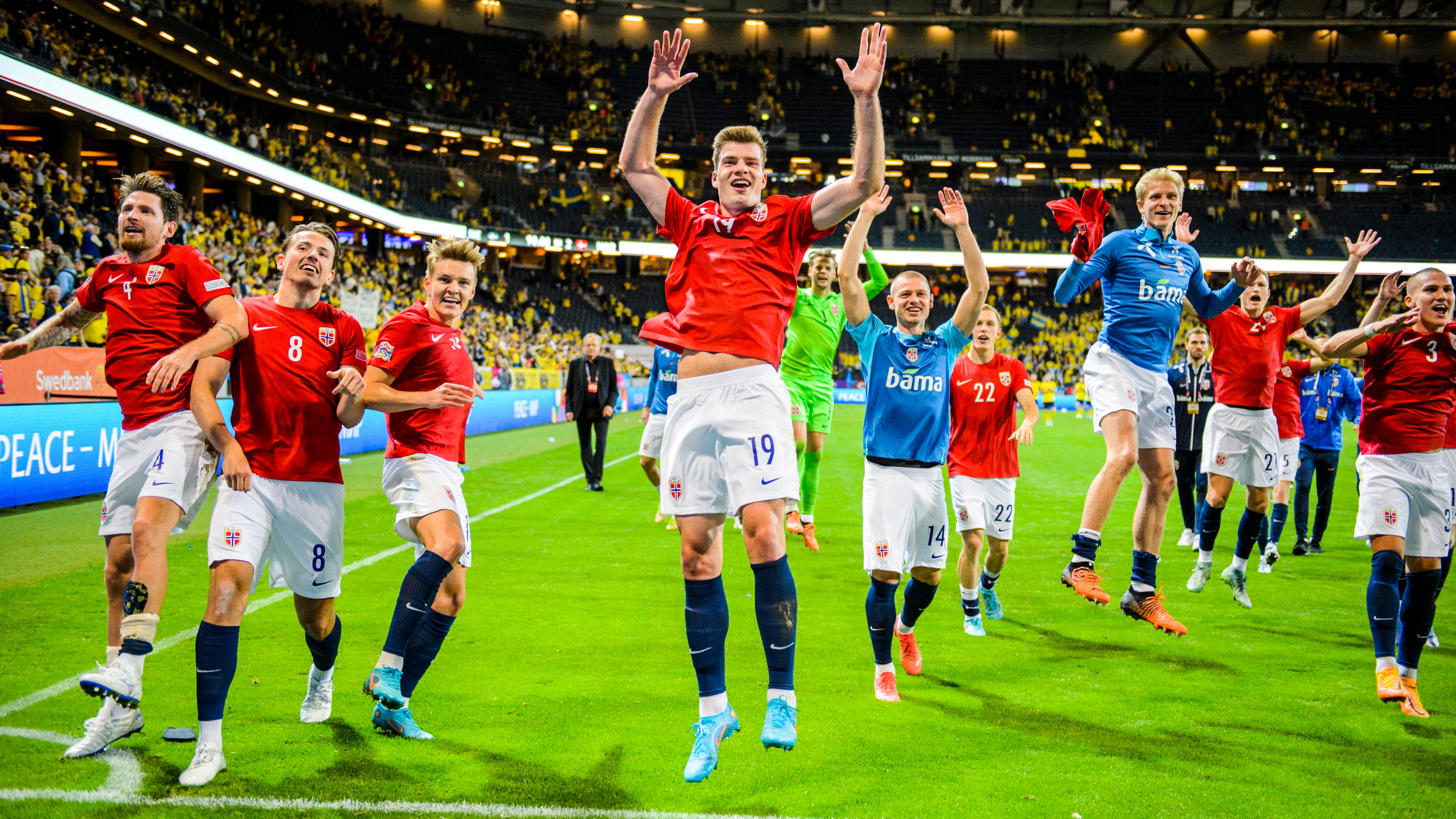 De norske landslagsgutta håper på mer å juble for når Slovenia - Norge møtes