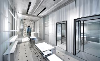 Margiela Store with the impressive space's ground floor