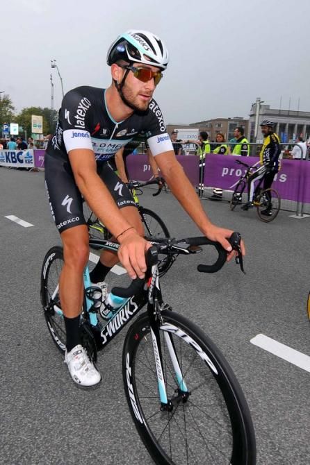 Guillaume Van Keirsbulck (Omega Pharma-Quick Step) post-race
