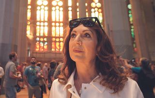 Jane embarks on a mega-cruise around the Med for her latest adventure and among the five stop-offs is Barcelona, where she’s left awestruck by the yet-to-be-finished church, the Sagrada Família.