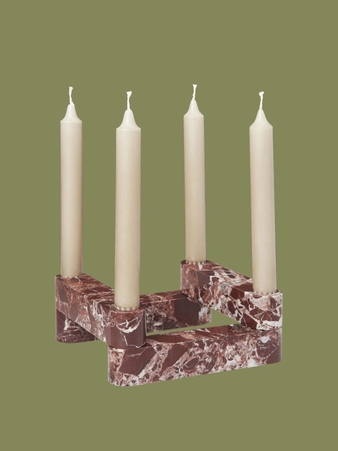 Ferm Living, Newel Modular Candle Holder, Set of 4