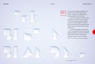 Brand Impact Awards feature spread