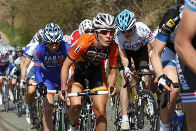 Martine Bras (Boels Dolmans) was second at the end