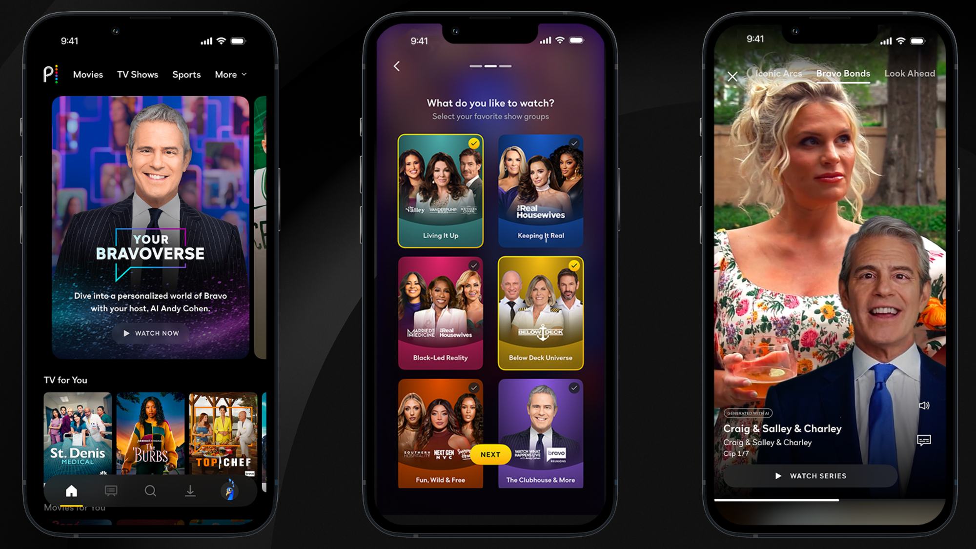 Peacock Your Bravoverse preview