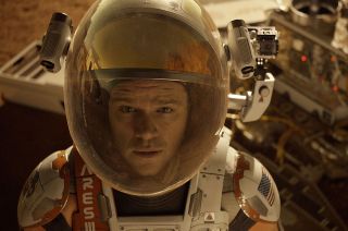 Astronaut Mark Watney in 'The Martian'