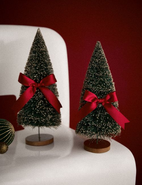 2 Pack Bow Trees Room Decoration