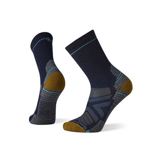 smartwool hike light cushion crew socks against white background