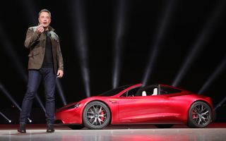 Elon Musk and Roadster