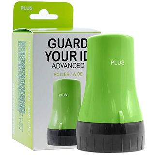 Guard Your Id Advanced Wide Roller Identity Theft Prevention Security Stamp Green (38492)