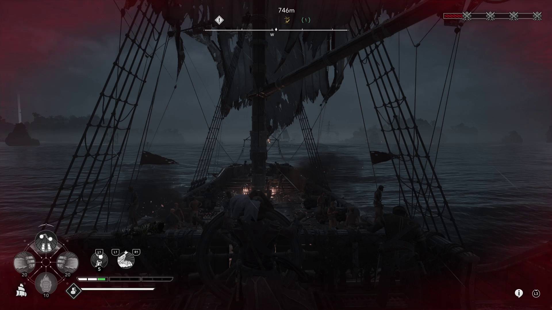 Assassin's Creed Black Flag Resynced jackdaw passively regenerating health after battle
